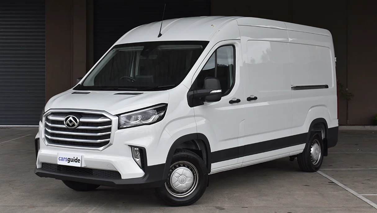 Varenni's white LDV Deliver 9 van